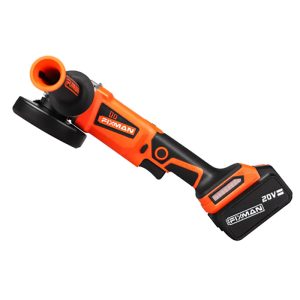 Esmeriladora angular inalámbrica sin escobillas de 20V (Ø 115 mm) (con 1 batería)