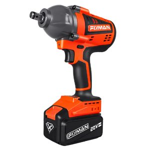 Llave de impacto inalámbrica sin escobillas 20V (600 Nm) (con 1 batería)