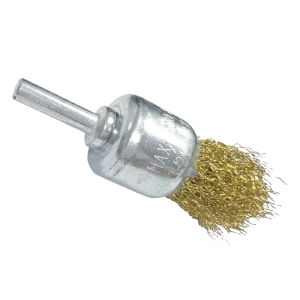 Carda de alambre de latón tipo pincel