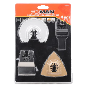 Juego de cuchillas para herramienta oscilatoria multiusos