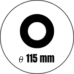 Diam-115 mm