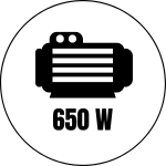 Potencia 650 W
