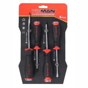 Juego de desarmadores de impacto (4)