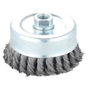 Carda de alambre trenzado 3"